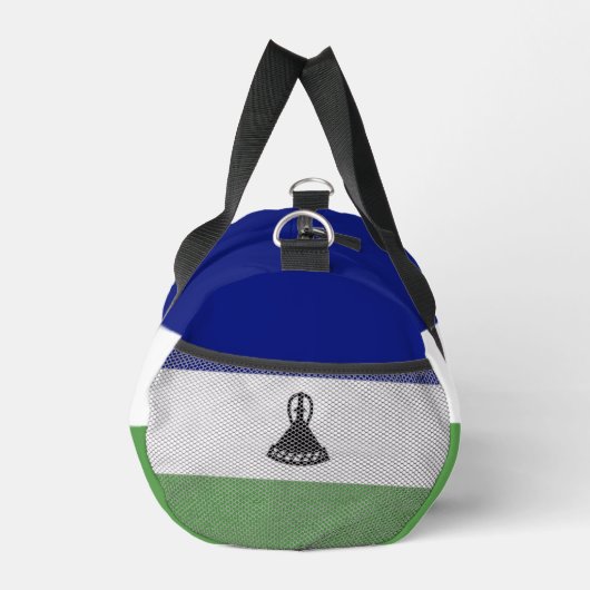 Lesotho-Flagge Duffle Bag (Rechts)