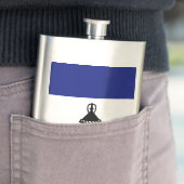 Lesotho-Flagge Flachmann (Beispiel)