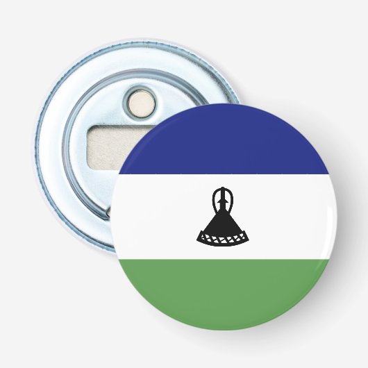 Lesotho-Flagge Flaschenöffner (Vorderseite)
