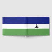 Lesotho-Flagge Gästebuch (Voll)