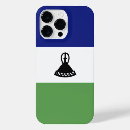 Lesotho-Flagge iPhone 14 Pro Max Hülle