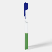 Lesotho-Flagge iPhone Hülle (Linke Seite)