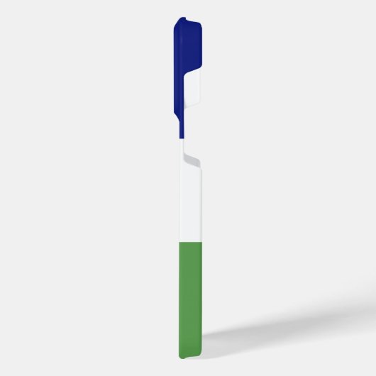 Lesotho-Flagge iPhone Hülle (Linke Seite)