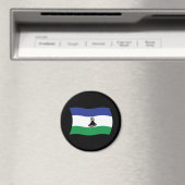 Lesotho-Flagge-Magnet Magnet (In Situ (Geschirrspüler))