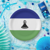 Lesotho-Flagge Pappteller (Party)
