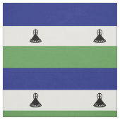 Lesotho-Flagge Stoff (Muster)
