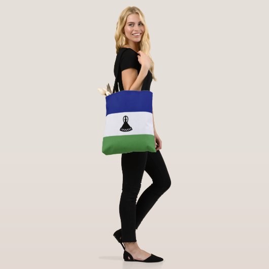 Lesotho-Flagge Tasche (Am Model)