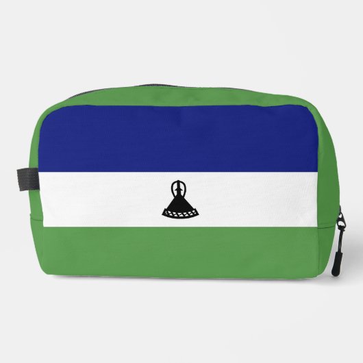 Lesotho-Flagge Waschbeutel (Vorderseite)