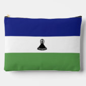 Lesotho-Flagge Zubehörtasche (Vorderseite)