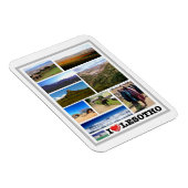 Lesotho - I Liebe - Magnet (Rechte Seite)