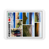 Lesotho - I Liebe - Magnet (Horizontal)