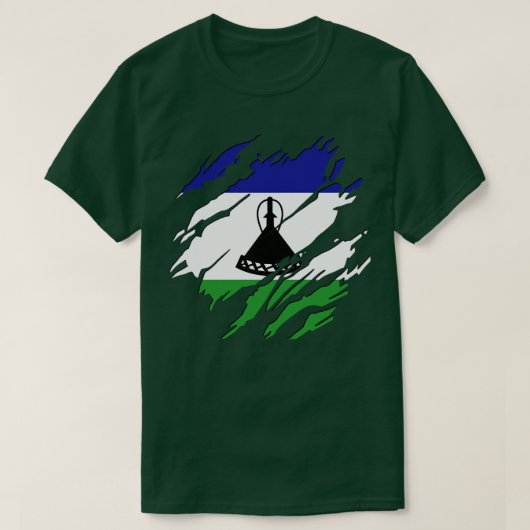 Lesotho Immer T-Shirt (Design vorne)