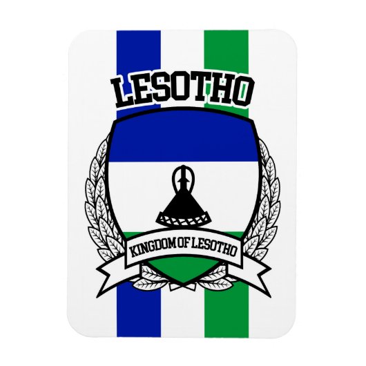 Lesotho Magnet (Vertikal)