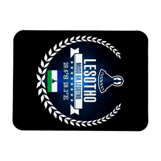 Lesotho Magnet (Horizontal)
