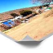 Lesotho - Panorama - Poster (Ecke)