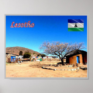 Lesotho - Panorama - Poster