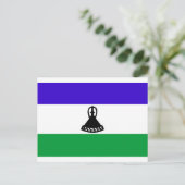 Lesotho Postkarte (Stehend Vorderseite)