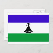 Lesotho Postkarte (Vorne/Hinten)