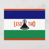 Lesotho Postkarte (Vorderseite)