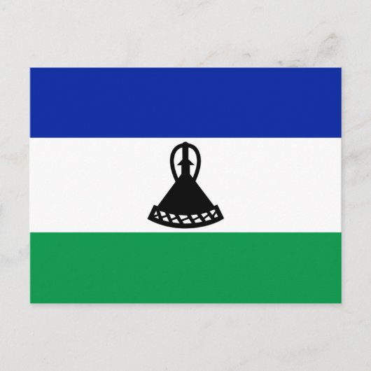 Lesotho Postkarte (Vorderseite)