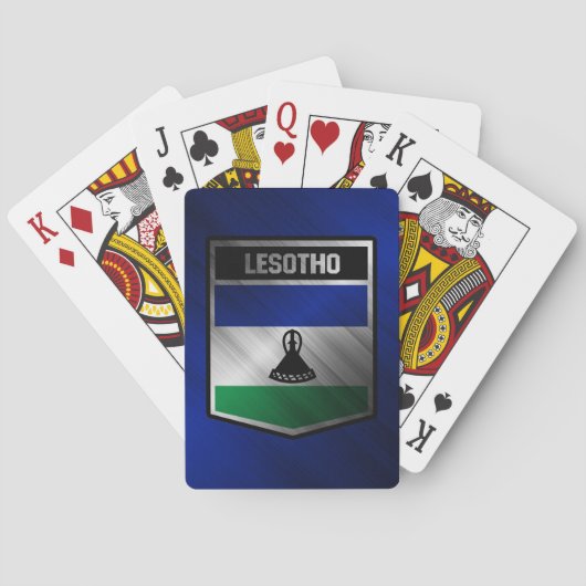 Lesotho Spielkarten (Rückseite)