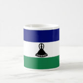 Lesotho-Staatsflagge Kaffeetasse (Mittel)