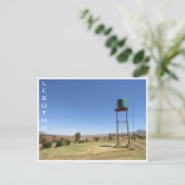 Lesotho Wassertank Postkarte (Stehend Vorderseite)