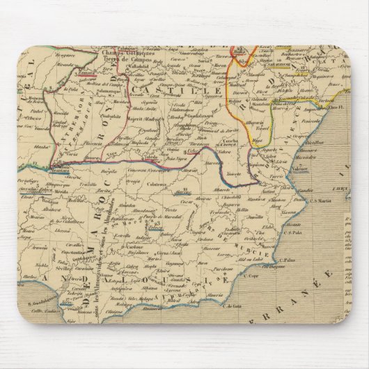 L'Espagne 1027 a 1212 Mousepad (Vorne)