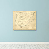 L'Espagne 585 a 756 Leinwanddruck (Insitu (Holzboden))
