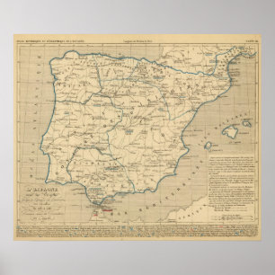 L'Espagne 585 a 756 Poster