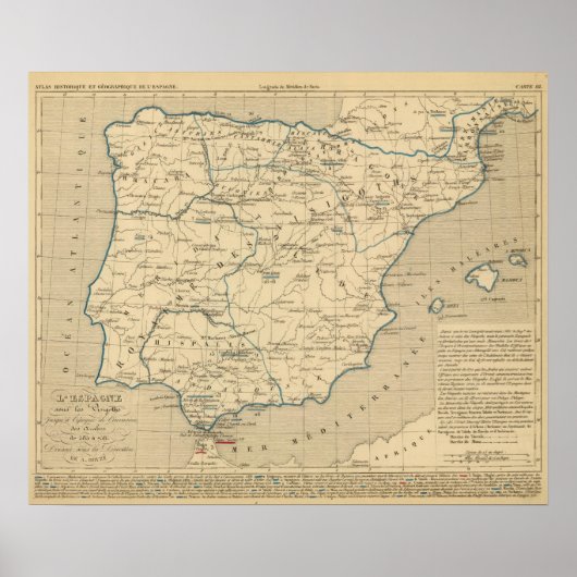 L'Espagne 585 a 756 Poster (Vorne)