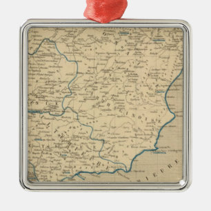 L'Espagne sous les Romains 409 amerikanischer Silbernes Ornament