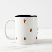 less but better Mug Zweifarbige Tasse (Links)