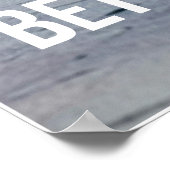 Less Noise Better Results Quote Poster (Ecke)