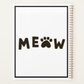 Less People  More Cats  Planer (Rückseite)