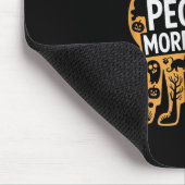 Less People More Dogs Funny Halloween Mousepad (Ecke)