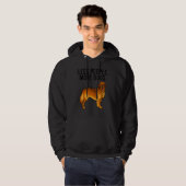 Less People More Dogs Golden Retriever Introvert Hoodie (Vorne ganz)