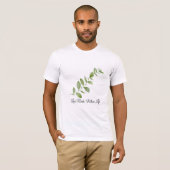 Less Rush More Life Botanical T-Shirt (Vorne ganz)