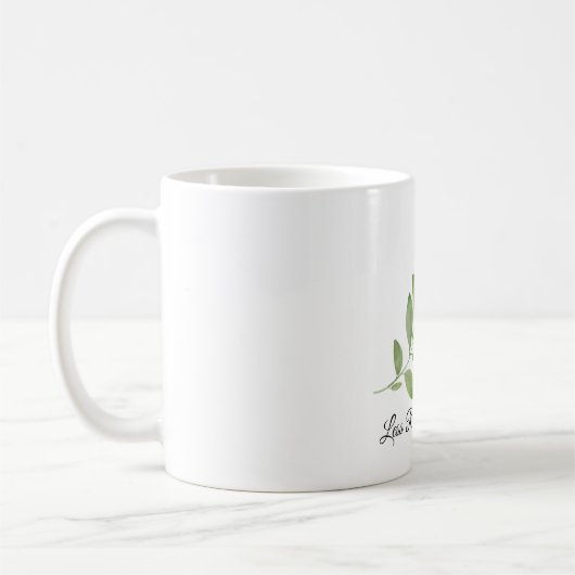 Less Rush More Life Coffee Mug Kaffeetasse (Links)