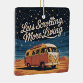 Less Scrolling, More Living Keramikornament (Rechts)