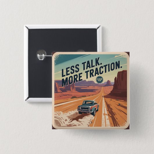 Less Talk. More Traction Button (Vorne & Hinten)