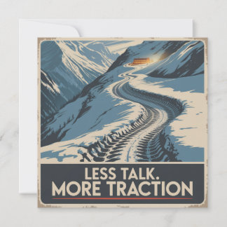 Less Talk. More Traction Einladung