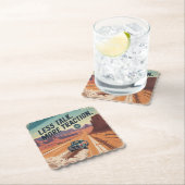 Less Talk. More Traction Untersetzer (Vor Ort)