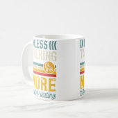 Less Talking More Roller Skating Cute Kaffeetasse (Vorderseite Links)