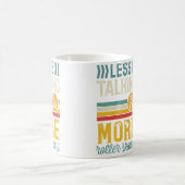 Less Talking More Roller Skating Cute Kaffeetasse (Mittel)