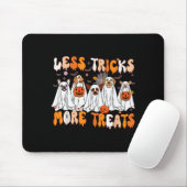Less Tricks More Treats Soky Ghost Dogs Vet Tech  Mousepad (Mit Mouse)