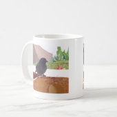Lesser Antillean Bullfinch Kaffeetasse (Vorderseite Links)