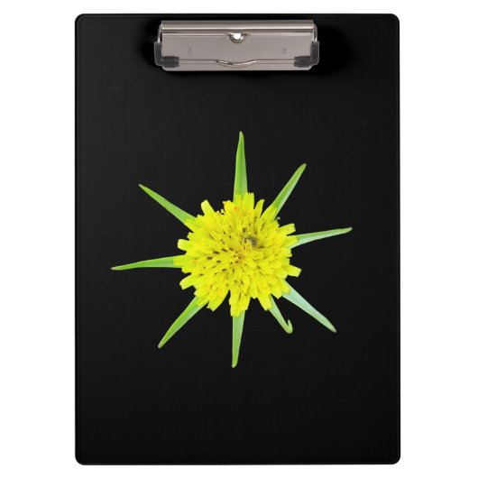 Lesser Goats-beard Wild Flower Clipboard Klemmbrett (Vorderseite)