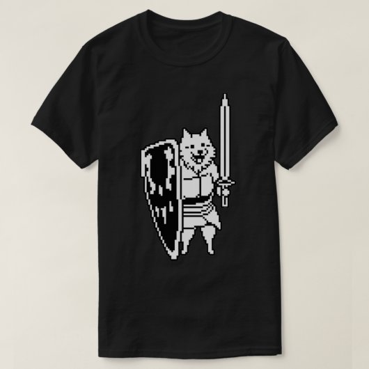 Lesser Hund Undertale T-Shirt (Design vorne)