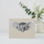 Lesser-Langstrumpf Postkarte (Stehend Vorderseite)